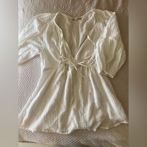 Abercrombie white cover-up!